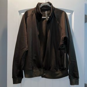 LULULEMON Fleece Training Track Jacket size Large